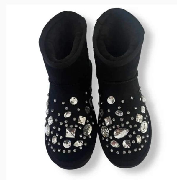 Azalea Wang Suede Ankle Winter Boot